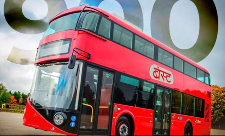 New Double Decker Bus Run in Mumbai's Roads- Nitin Gadkari Speech